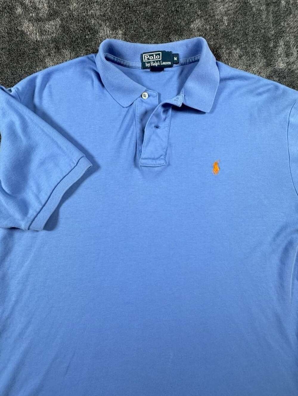 Polo by Ralph Lauren Polo Shirt Size M Blue Cotton Short Sleeve
